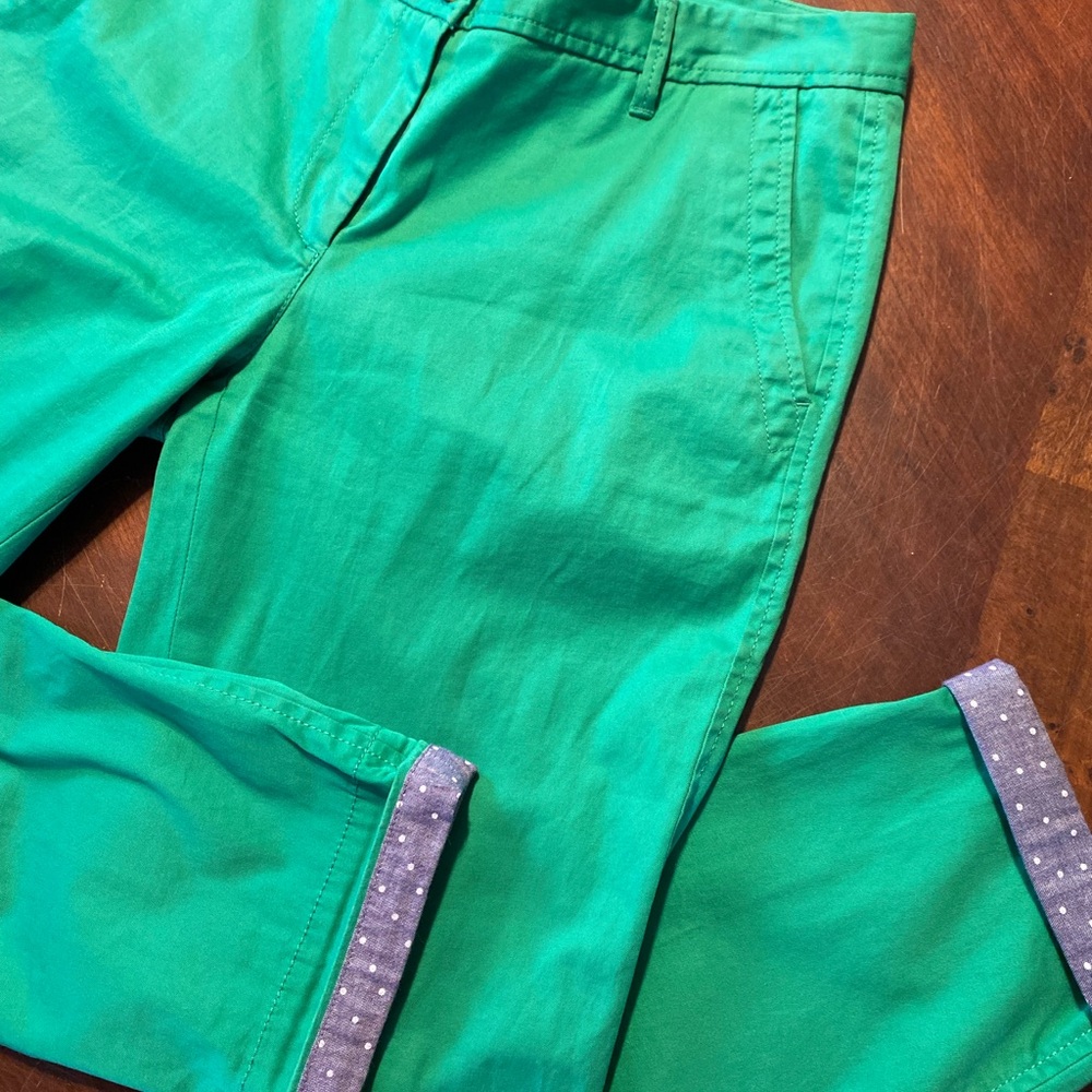 Talbots Women's Green Ankle Pants
